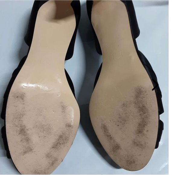 Caparros Black Rhinestone Heels 6 1/2 - Picture 11 of 12